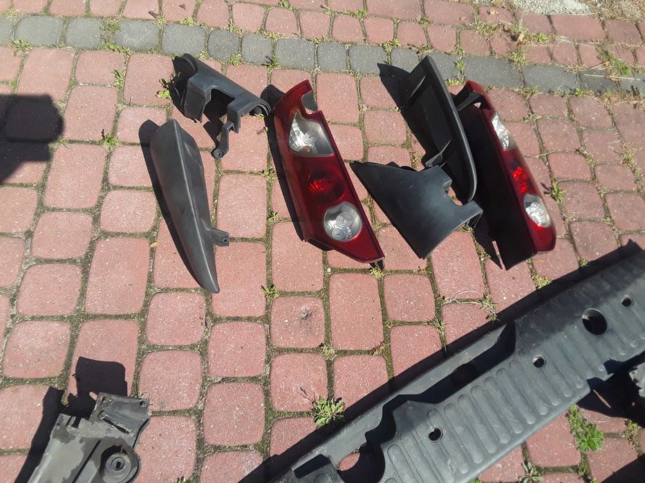 zderzak tył renault kangoo III  lampa tył