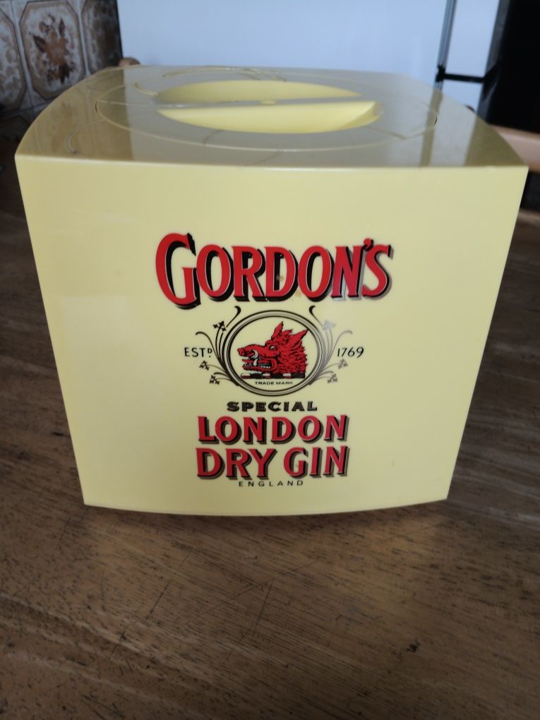 Balde para gelo da Gordon's London dry gin