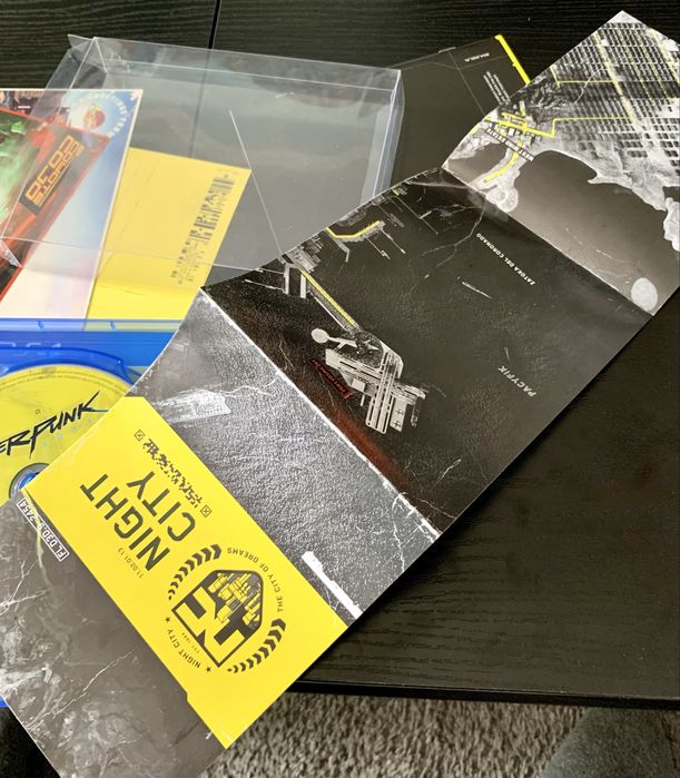 Cyberpunk 2077 PS4 / 5 PL – pełen zestaw + case