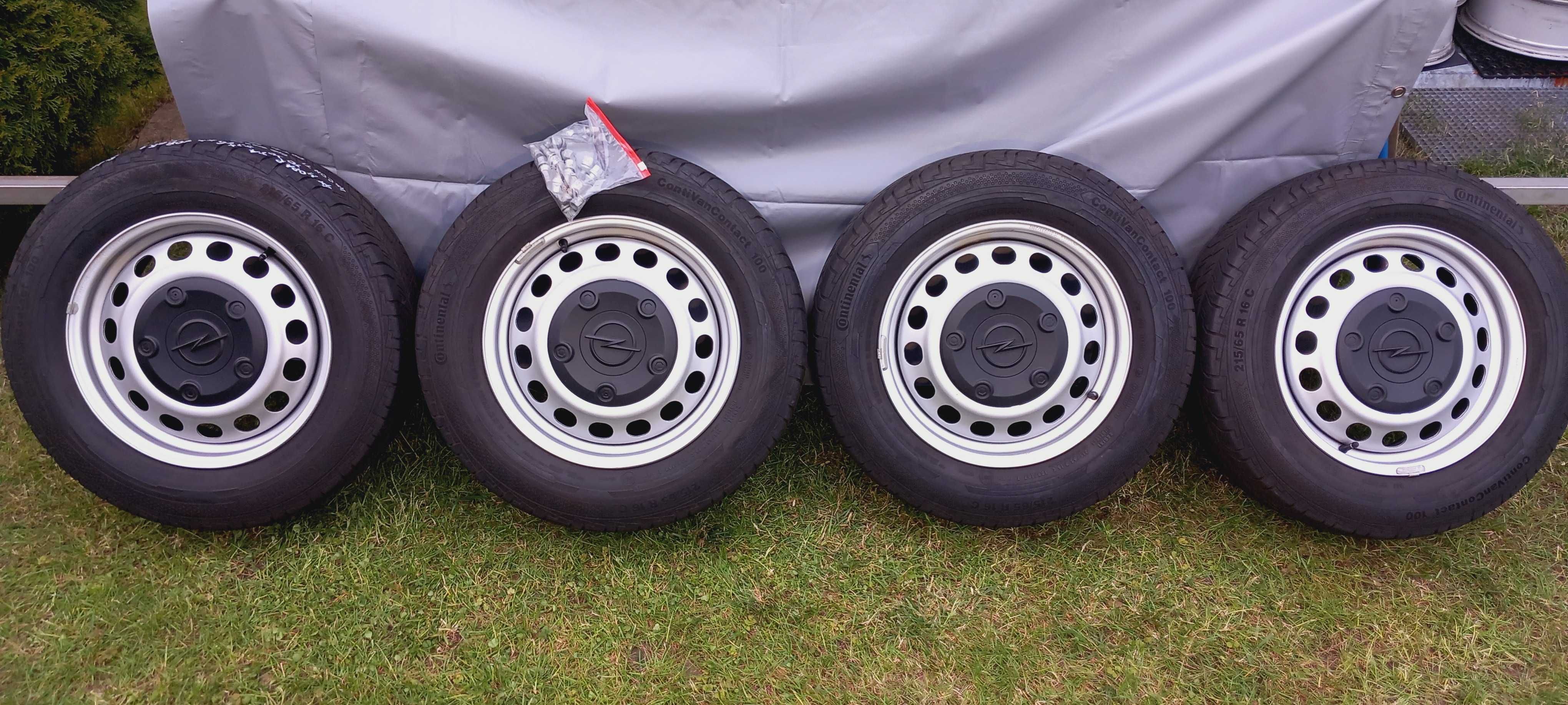 Koła DEMO Vivaro/Proace/Jumpy/Scudo 7x16, 5x108,ET46+215/65R16C 2024r