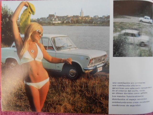 POLSKI FIAT 125p - piękny prospekt z początku lat 1970.