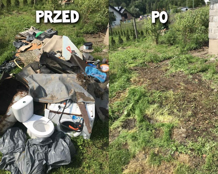 Wywóz gruzu śmieci po remontowych Opróżnianie mieszkań piwnic strychów