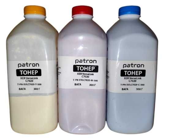 Тонер Patron XER VersaLink C7020, Yellow Cyan Magenta, 300г