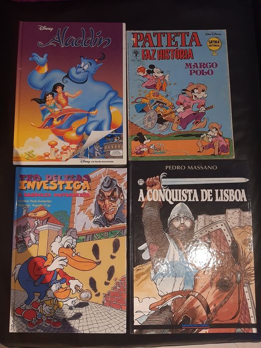 aladdin aventura pateta história Marco polo pedro Massano tio pelicas