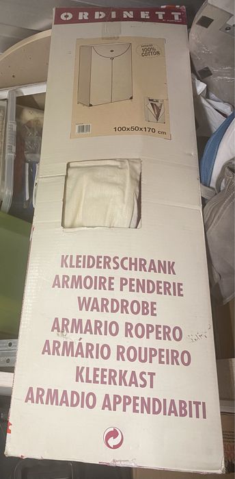 Roupeiro 100% algodao