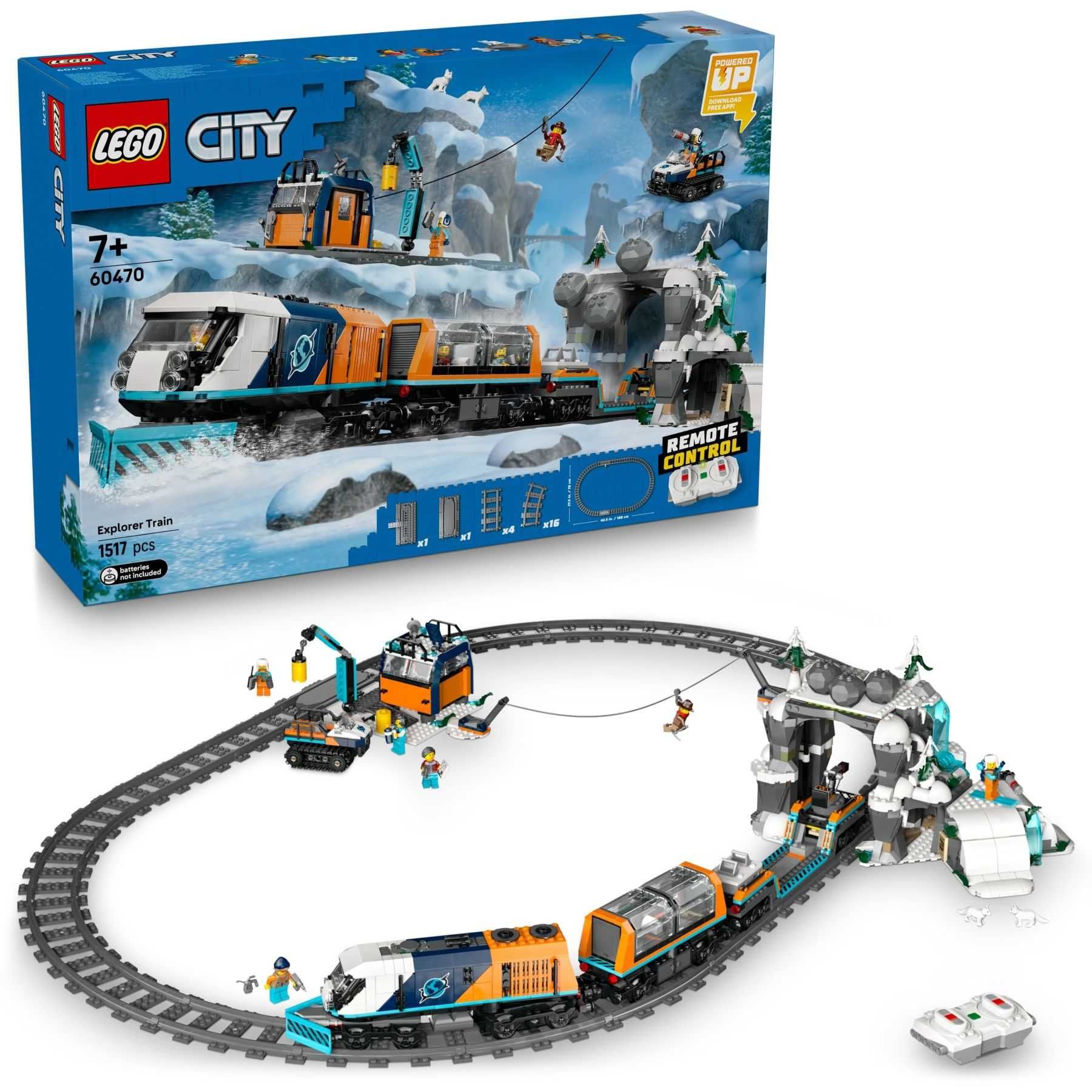 Конструктор Арктичний дослідницький експрес LEGO City 60470