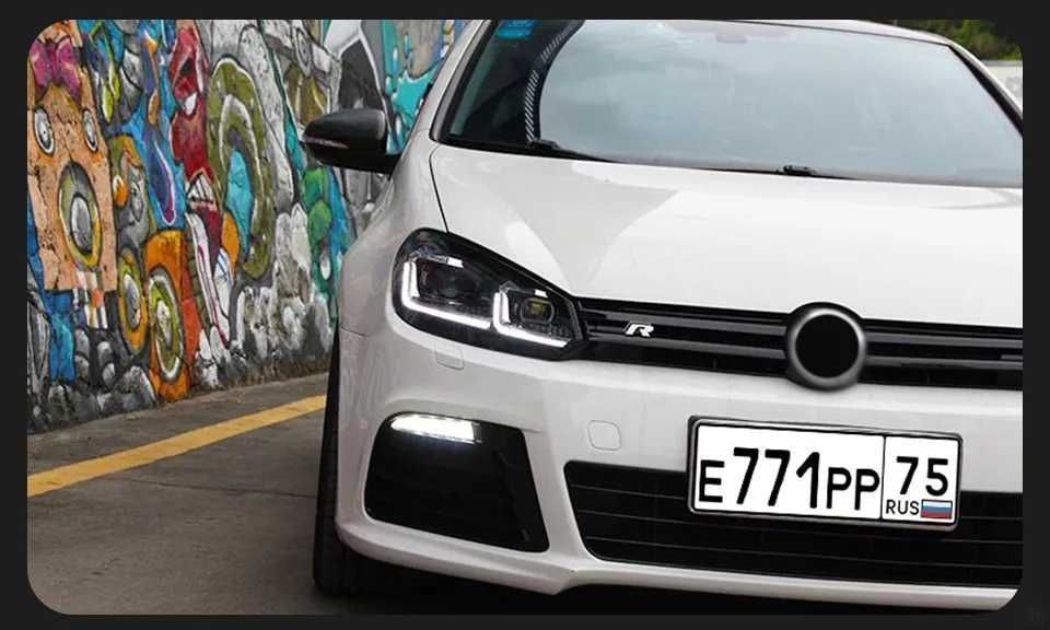 Lampy przednie VW Golf 6 LED DRL HID Bi-Xenon