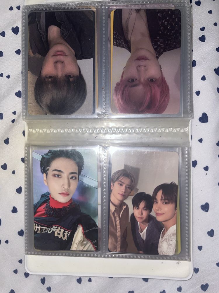 продам карти ateez, nct, bts та біндер.