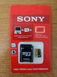 Карта памяти Sony Gold 256GB Class 10 UHS-II U3 V60 A2