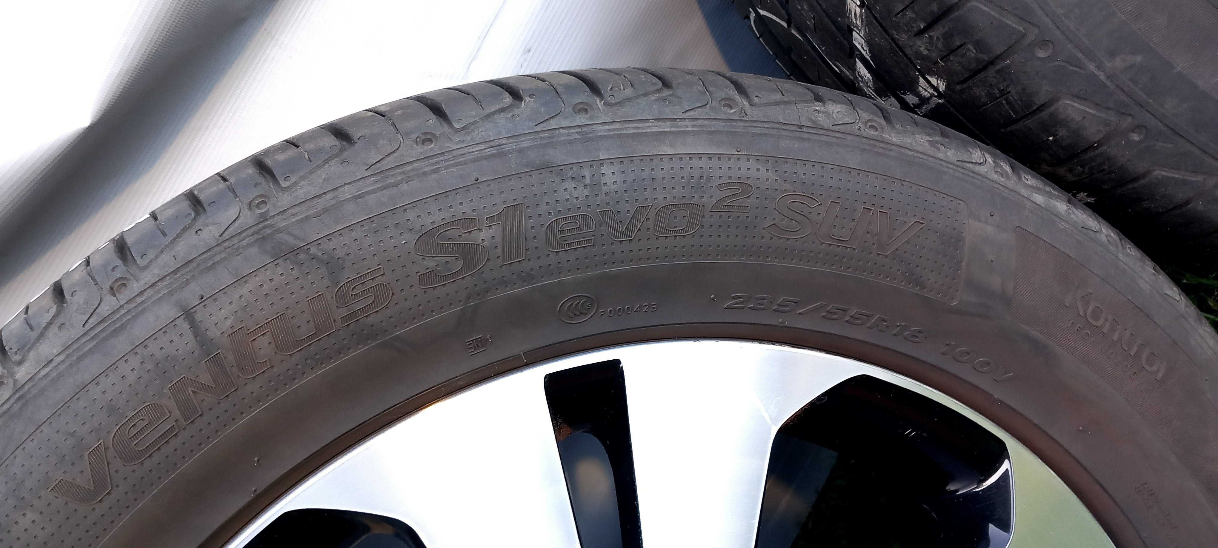Opony lato 2x HANKOOK 235/55R18 100V SUV, 2022r. 6mm + 2xgratis