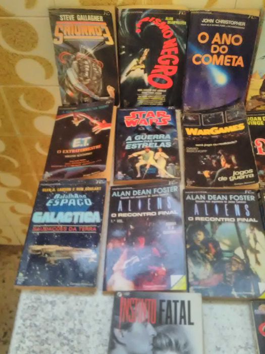 14 livros ficcao cientifica edicoes Europa America