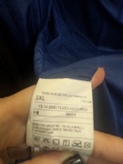 Benetton, зимова підліткова куртка