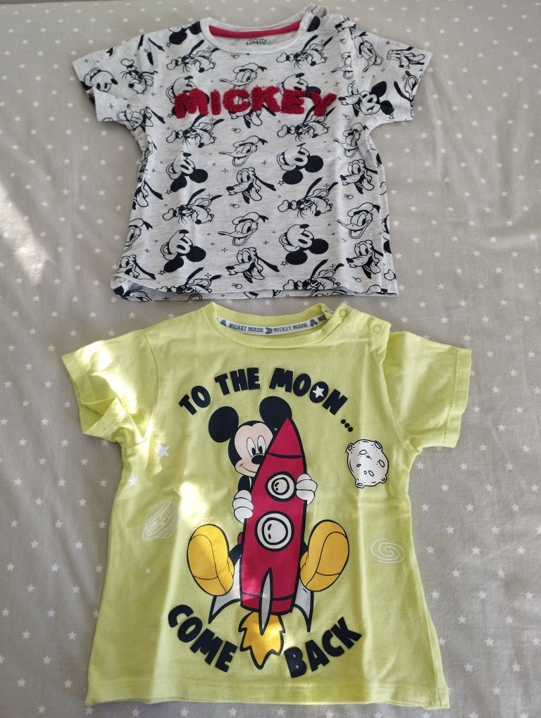 T-shirt Mickey menino 18-24 meses