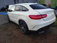 mercedes GLE COUPE 350d pakiet AMG ALU 21 uszkodzony okazja