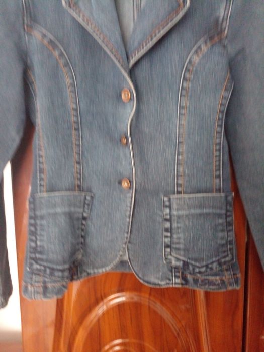 Піджак джинсовий