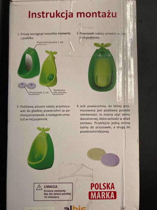 Nocnik dla chłopca pisuar