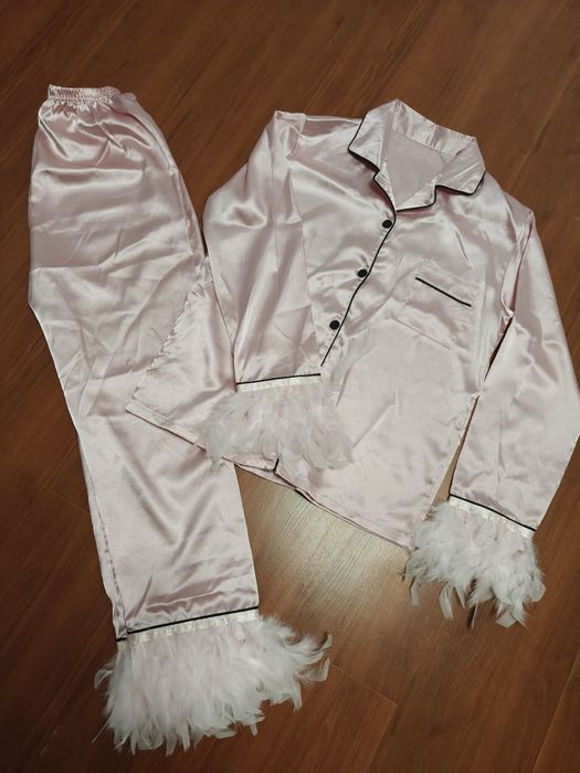 ‼️Нова піжама XS - S (з пір'ям)