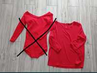 Czerwona bluzka XS