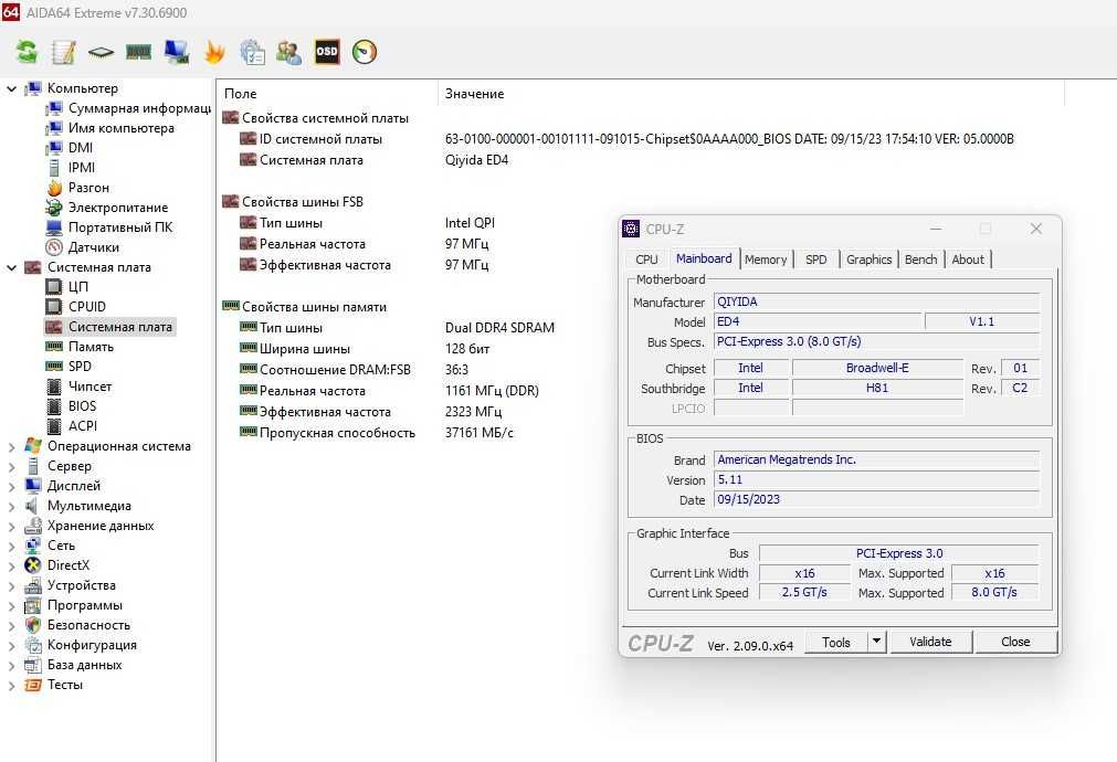 QIYIDA X99 E5-D4 + Intel Xeon E5 2680v4 + 32GB 3200 MHz DDR4
