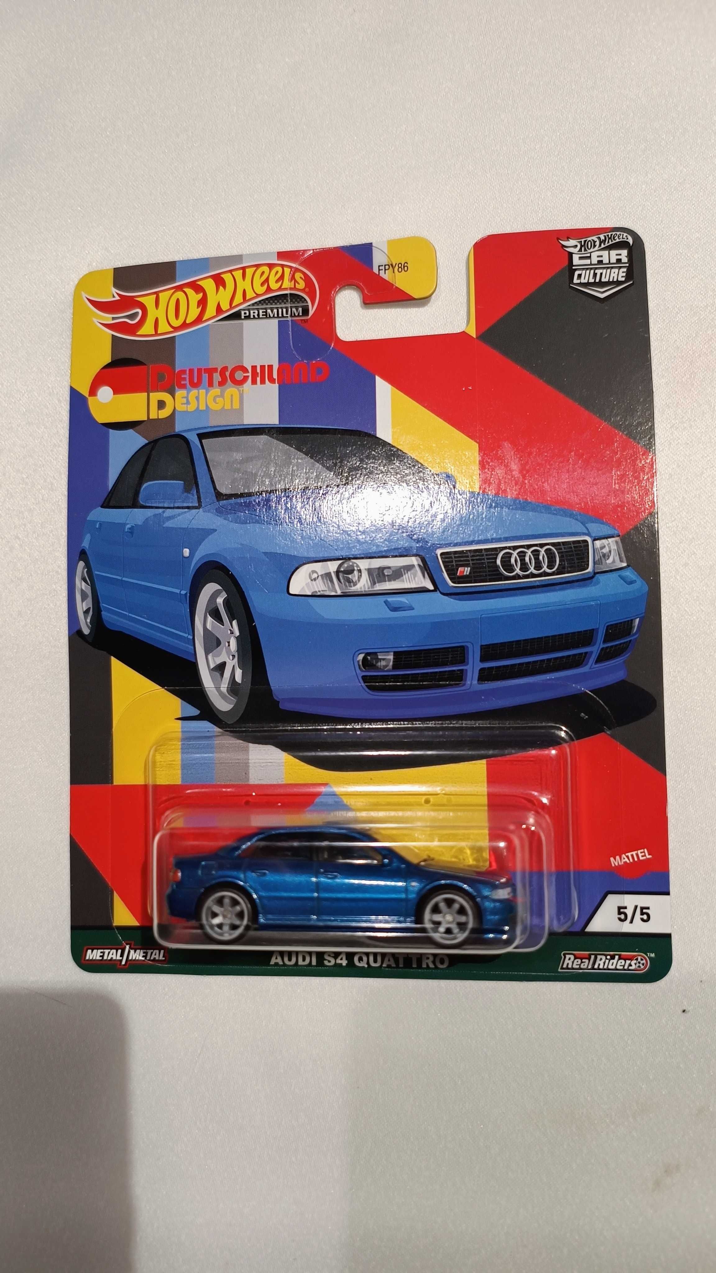 Hot Wheels Premium Deutschland Design Audi S4 Quattro