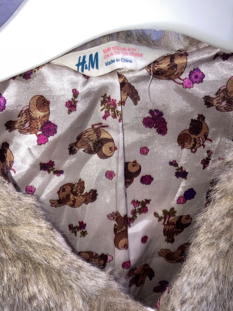 Kamizelka z H&M na 122 cm dla dziewczynki