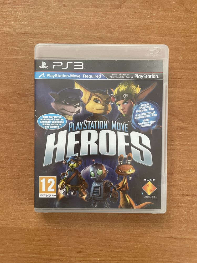 Диск з грою PlayStation Move Heroes для PlayStation 3