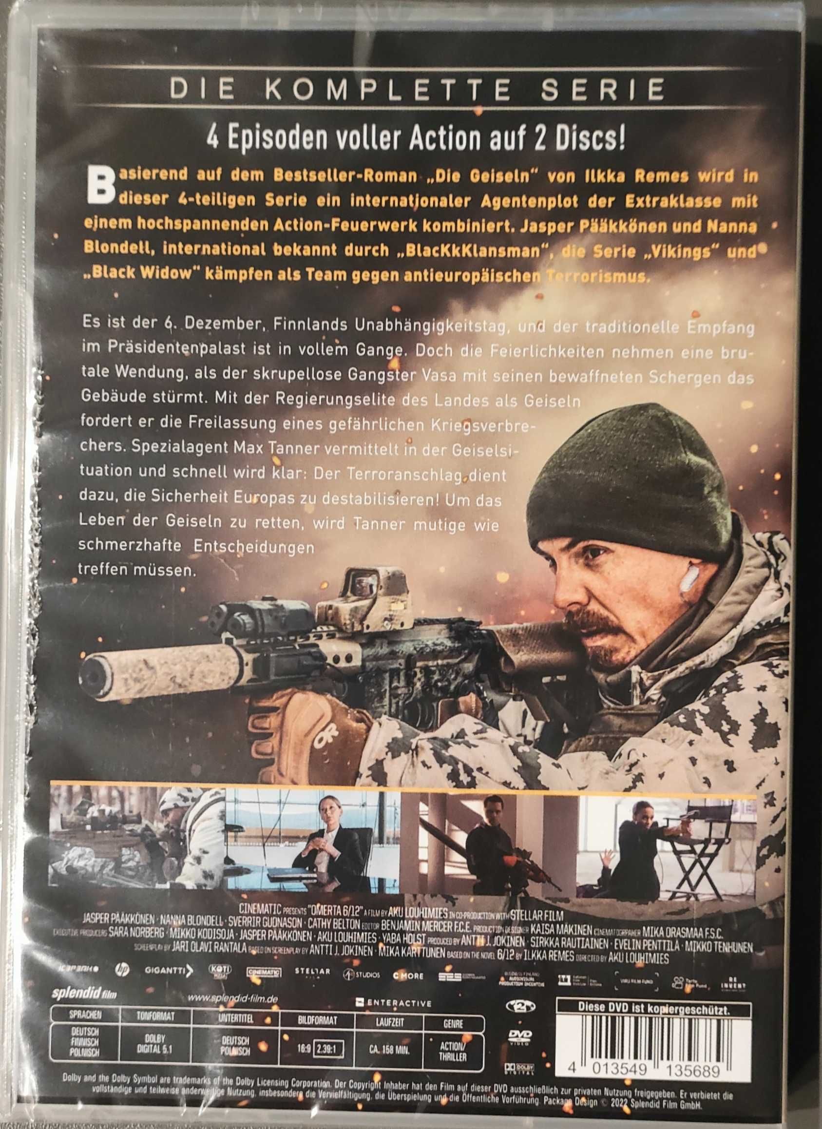 Operation Omerta. Omerta 6/12. Attak On Finland - film DVD