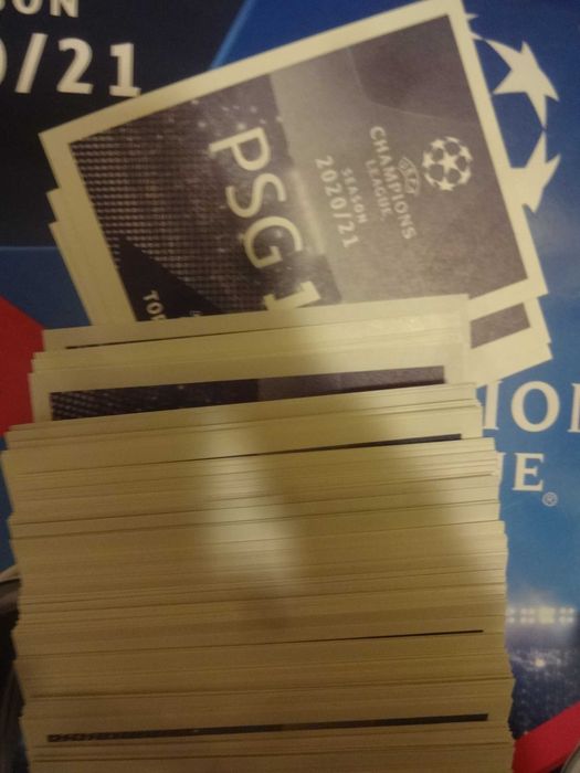 Topps Champions League 2020 - 2021 Naklejki na sztuki