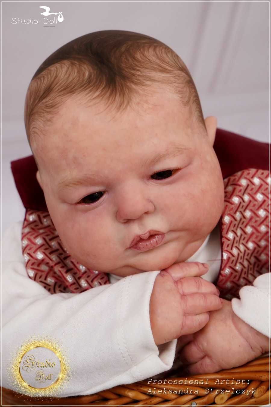 Studio Doll prawdziwy oryginalny reborn Tessa Bountifulbaby