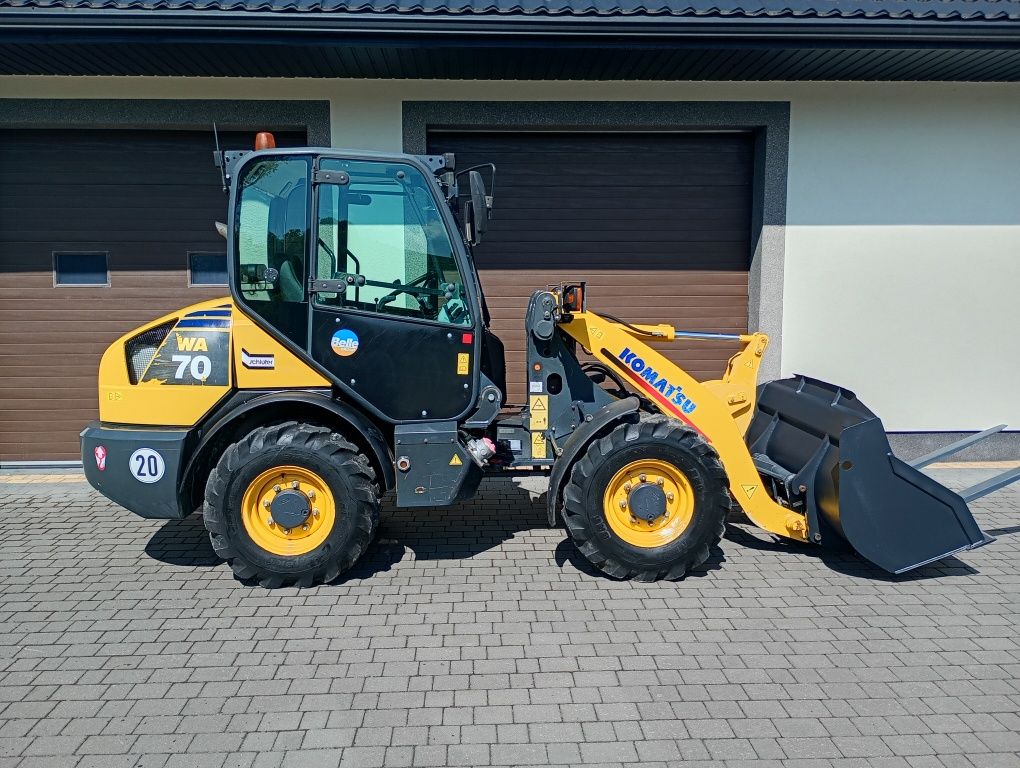 Ładowarka Komatsu WA 70/szufla+widły/przegubowa/koparka/Bobcat/cat/jcb