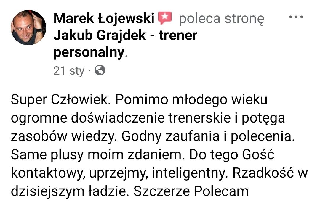 Trener personalny i medyczny