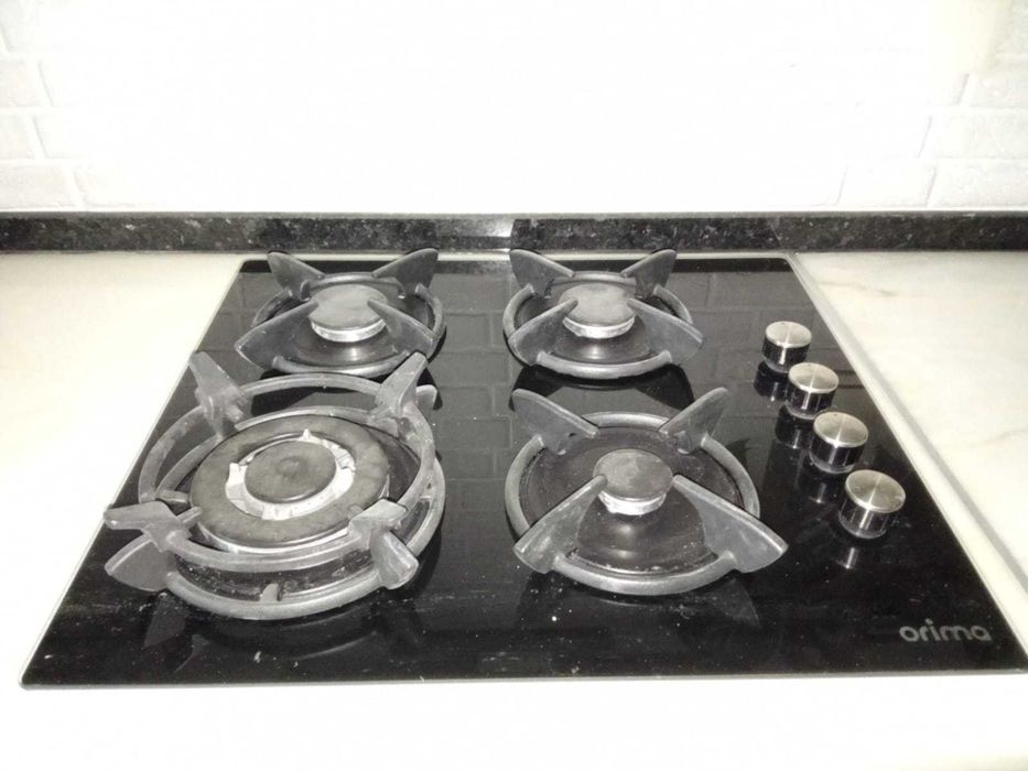 Placa fogão 4 bocas gás natural ou botano e propano