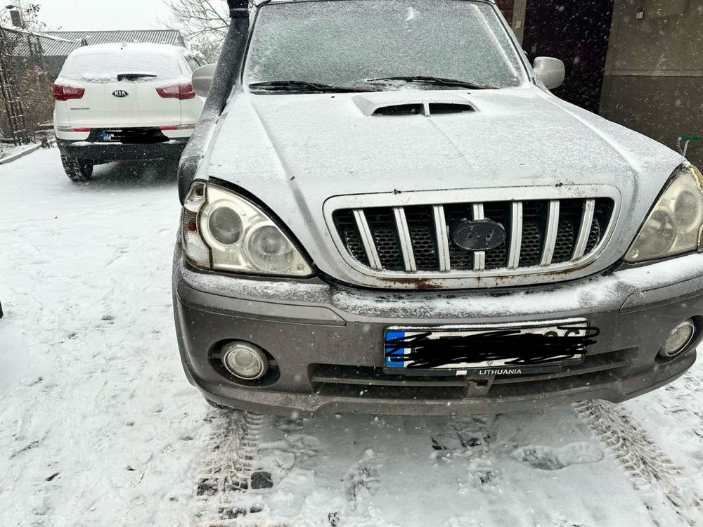 Авторазборка Hyundai Terracan 2002 МКПП2.5-2.9дизель