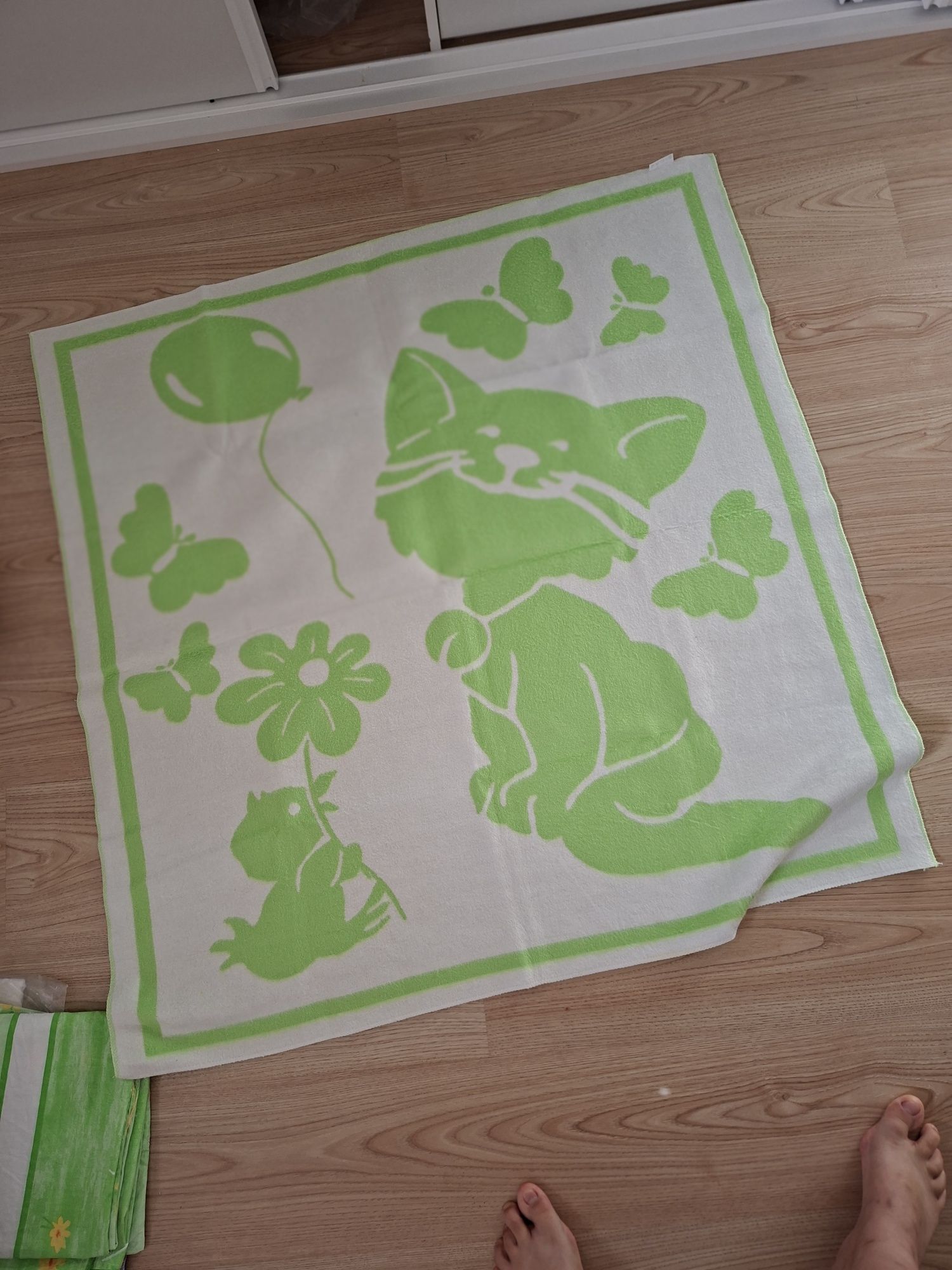 Cobertor para  bebe de lã