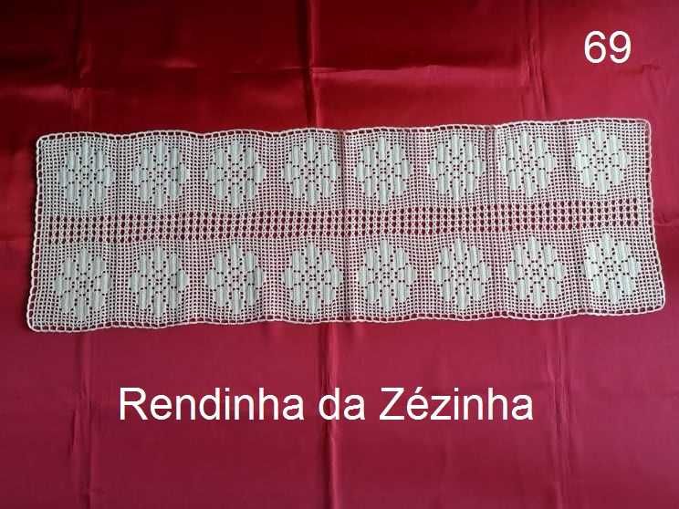Centro de mesa em crochê artesanal NOVO