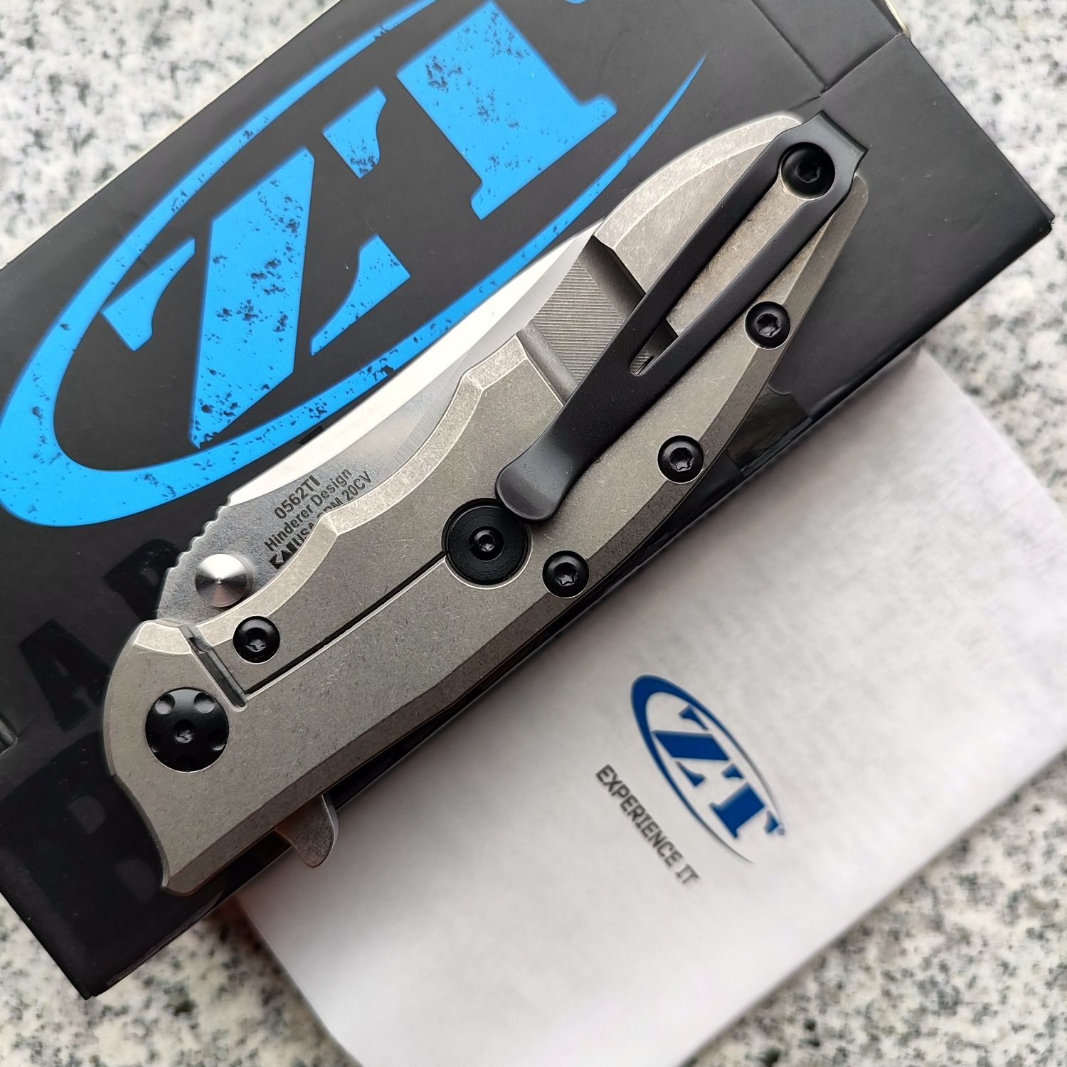 Нож Zero Tolerance 0562Ti Hinderer Slicer