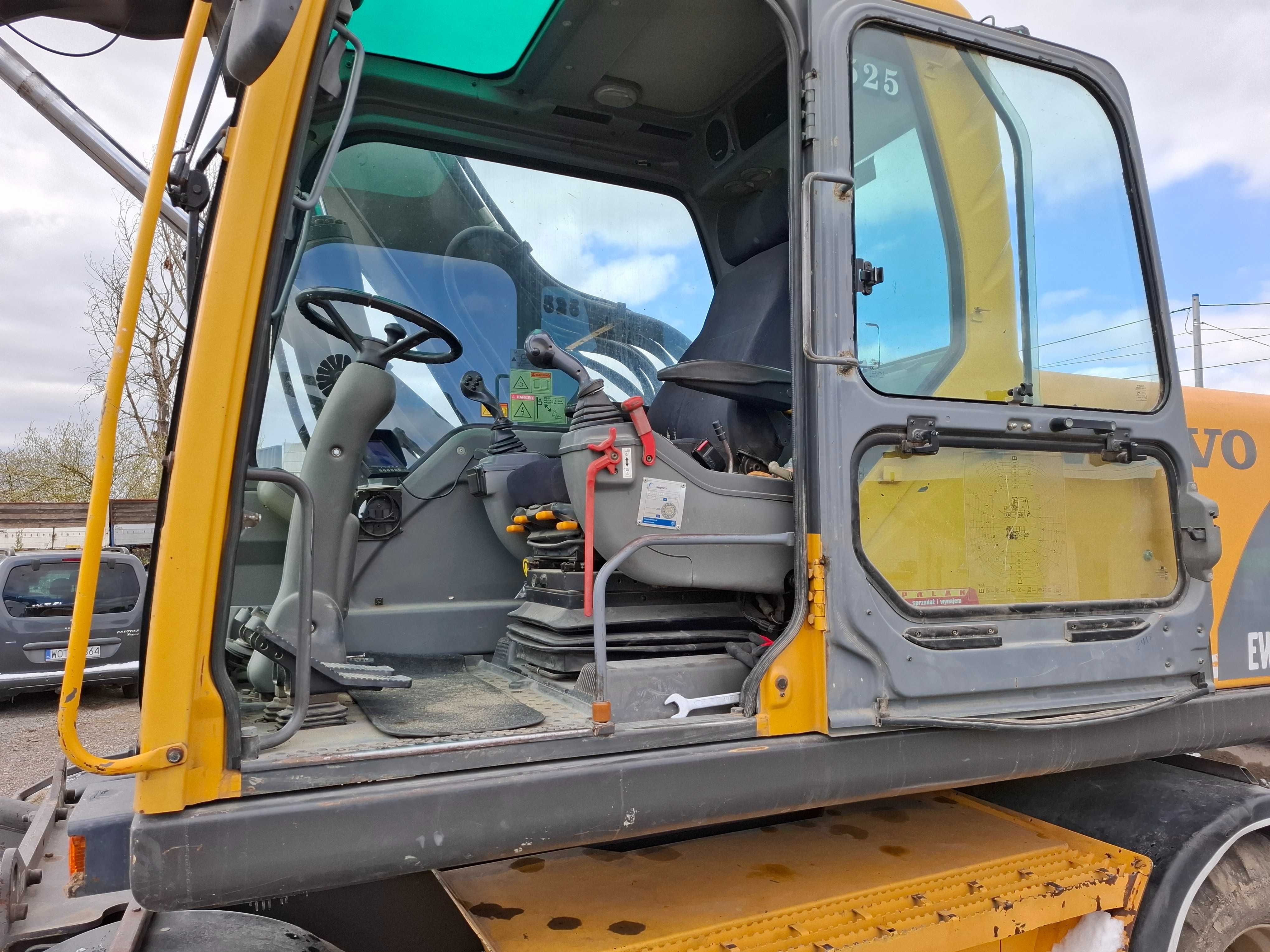 Koparka volvo 140B Rototil