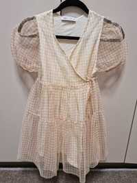 Шикарное нарядное летнее платье Zara 8-9 л 128-134 см