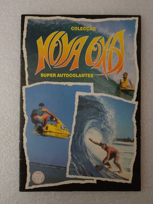 Caderneta de cromos Nova Onda - Tem 9 cromos