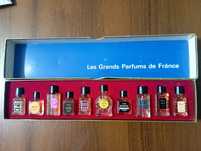 Dior Брендовый Набір мініатюр Les Grands Parfums de France 10*3мл.