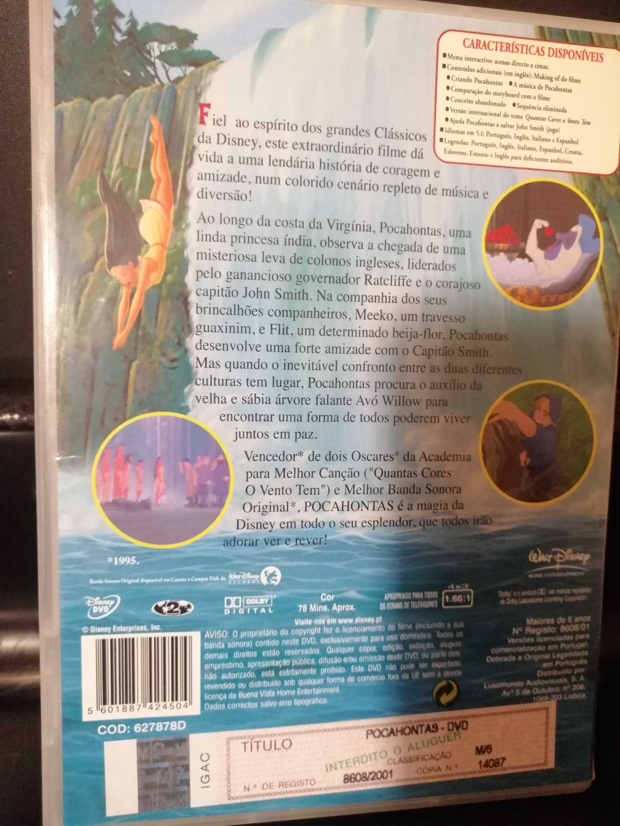 Pocahontas DVD Original