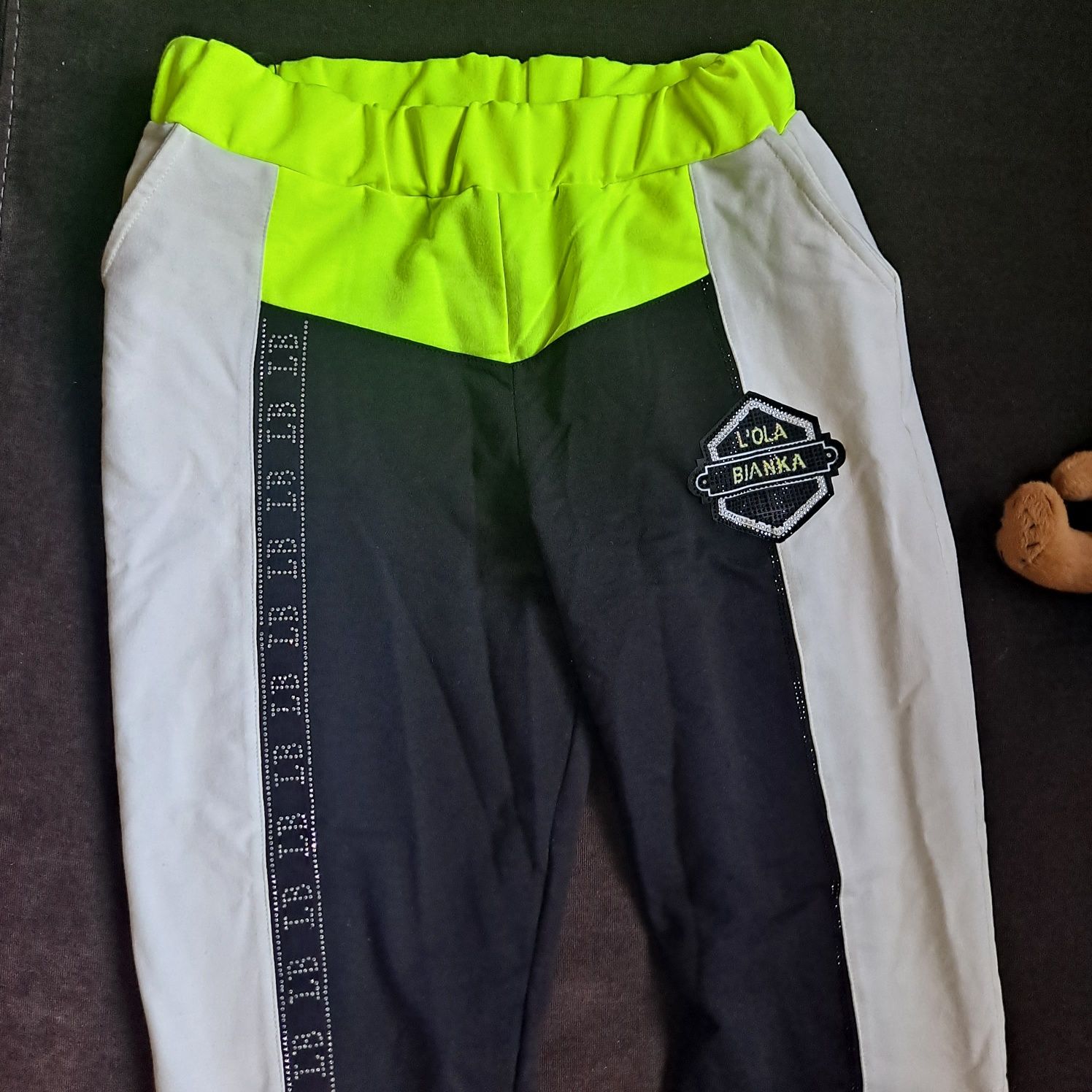 Dres cyrkonie  Lola Bianka neon