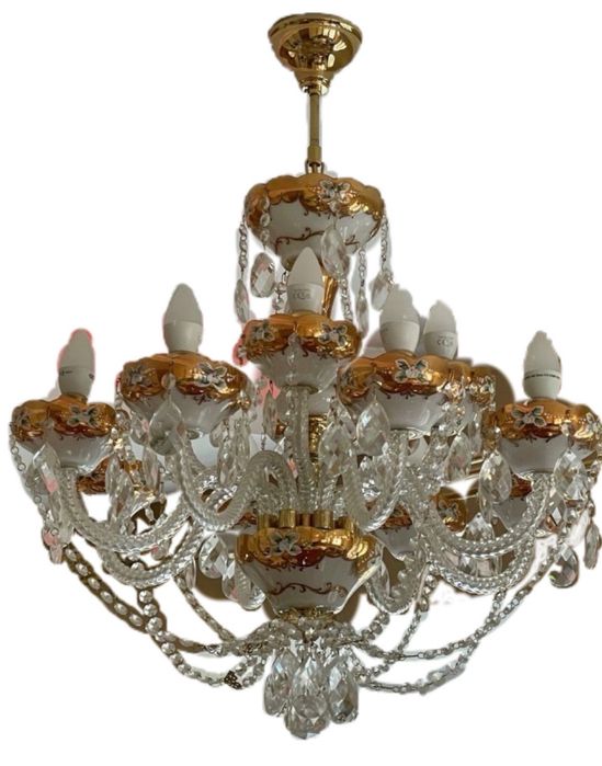 Люстра Elite Bohemia кришталева, смальта
