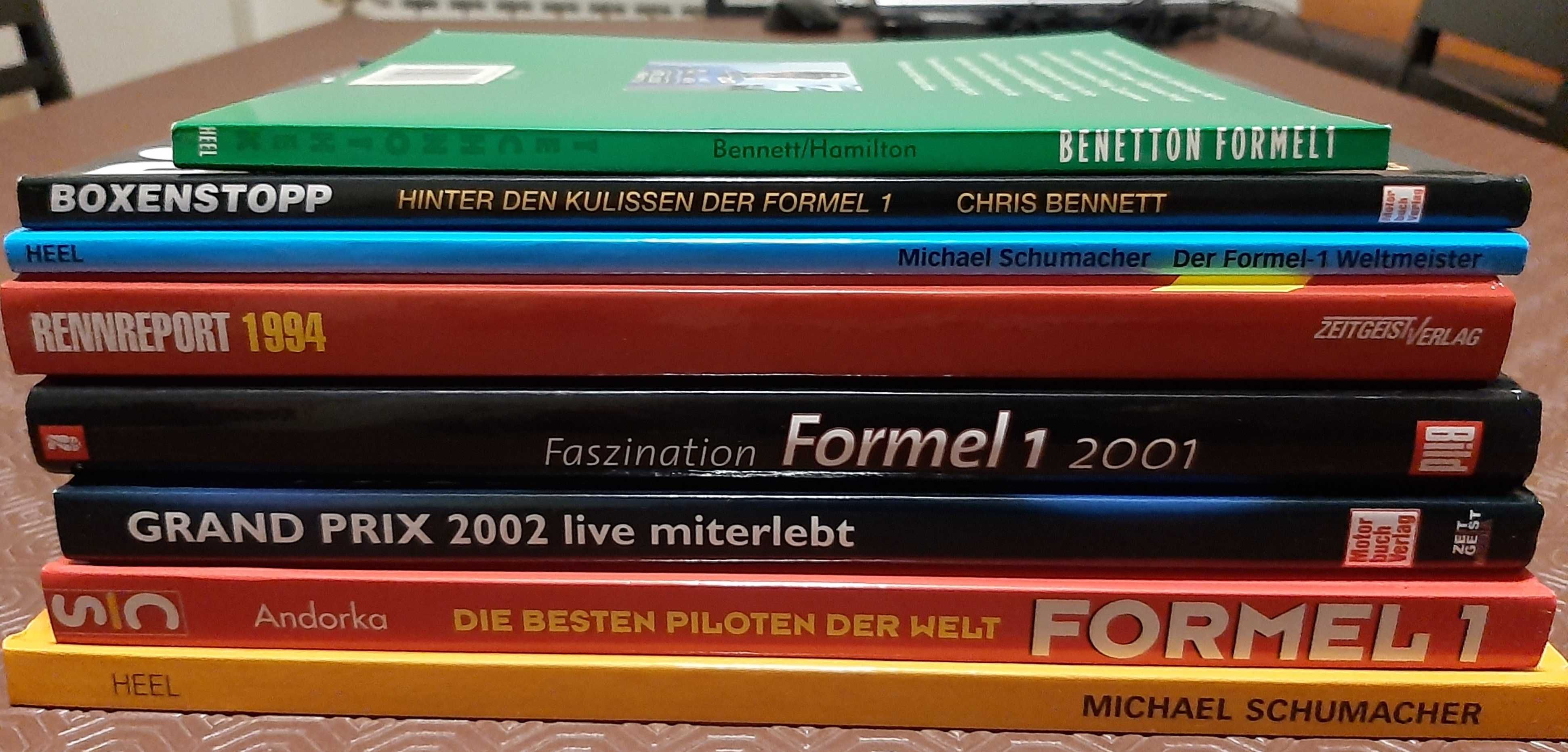 Michael Schumacher F1 livros