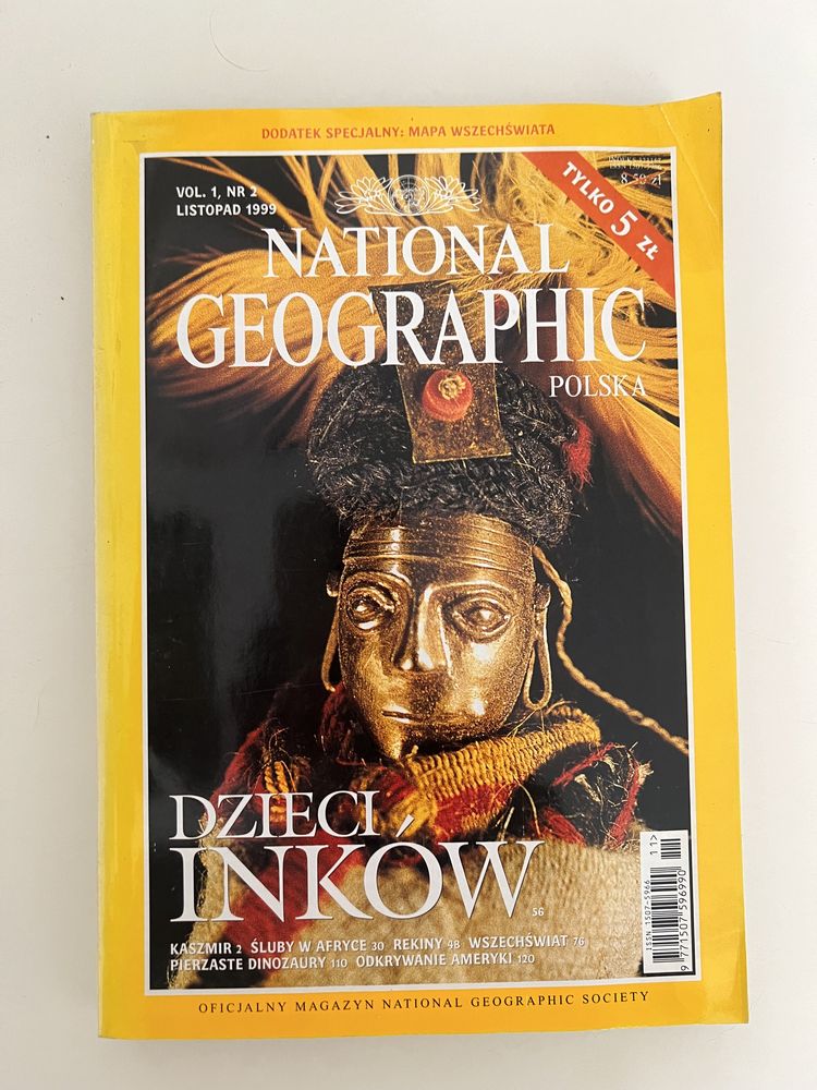 Rocznik 1999 national geographic komplet