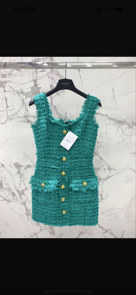 Платье, сарафан, пиджак  Balmain