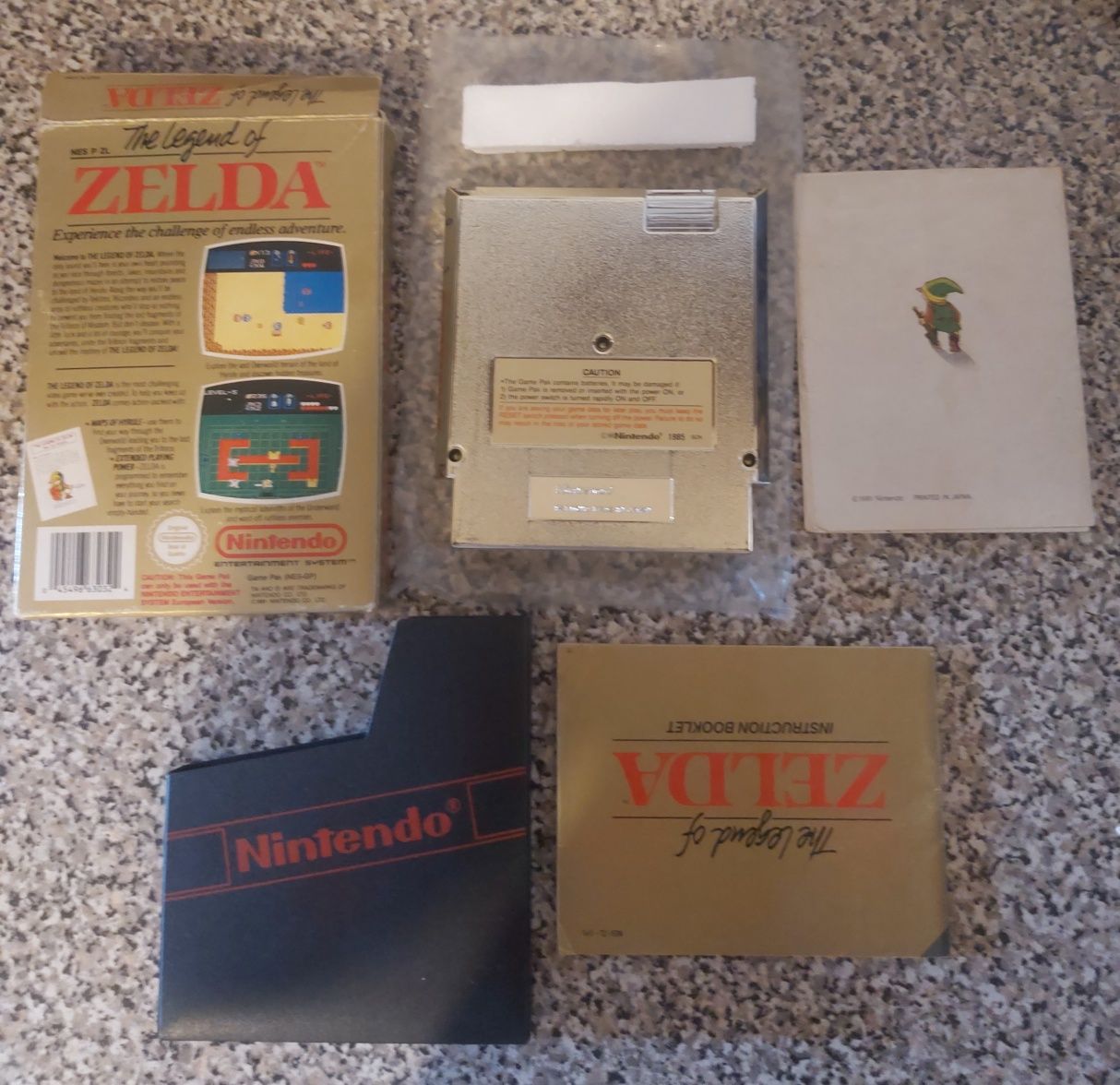Zelda Nintendo Nes todo completo.