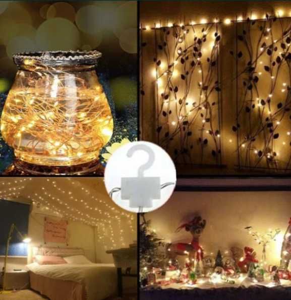 Гирлянда светильник "стена" "водопад" 300 LED USB +ДУ 3*3 м 10 нитей