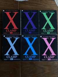 Manga Clamp X pierwsze wydanie seria komiks vintage