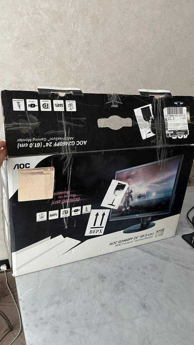 Ігровий монітор aoc 24g2460pf 144hz